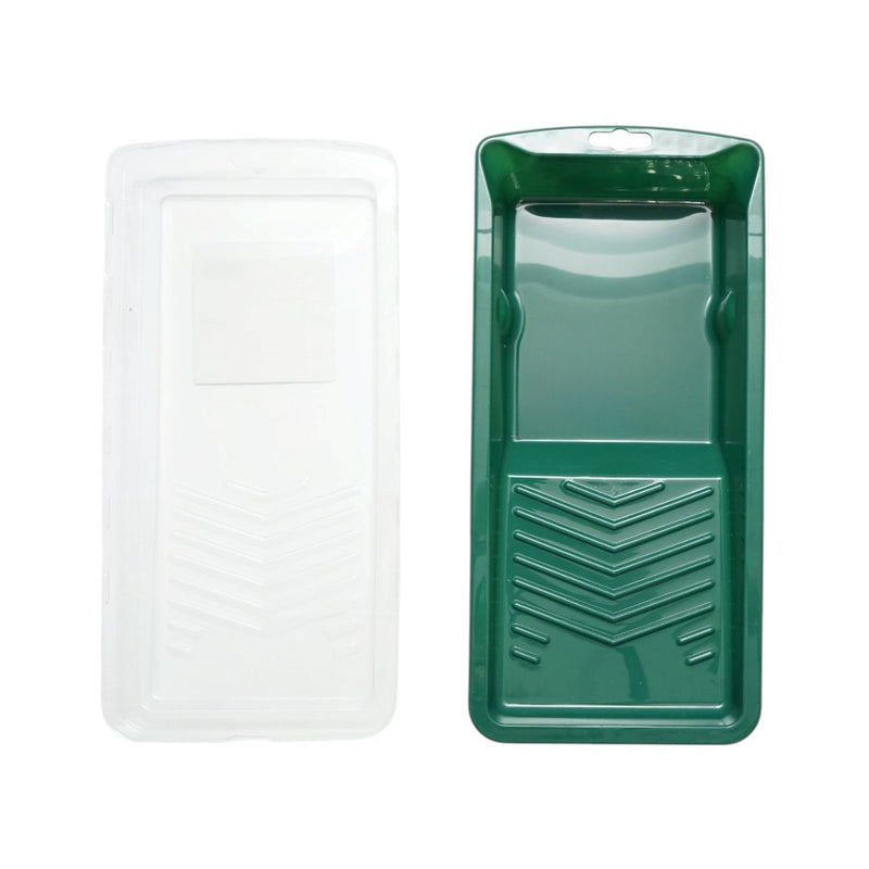 Set mini rullo per verniciatura: 2 rulli in acrilico (10 cm), pennello piatto (38 mm), impugnatura bicomponente, vaschetta per vernice, rivestimento per vaschetta (set da 6 pezzi) Breckner Germany