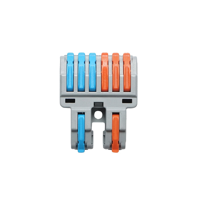Connettore rapido per cavi 32A 450V, 8 poli 0,08-4mm Leader