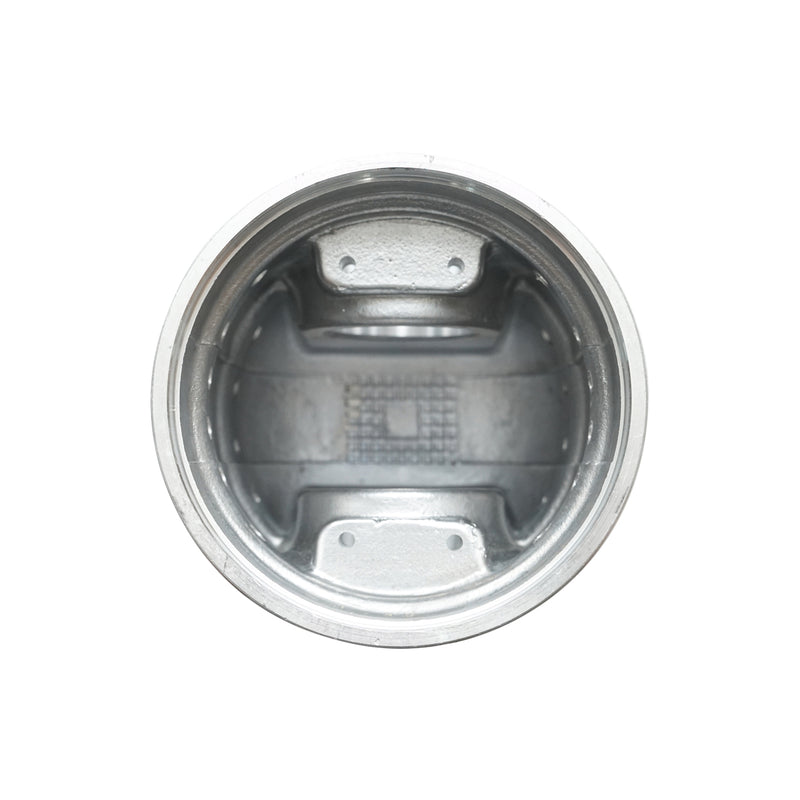 Pistone motore con spinotto e anelli di sicurezza per Massey Ferguson, Landini, Volvo e Perkins.  Codici OEM: 734460M91, 81512, 81566, 92506, HCM81512, S40403, 031354322, 122666, 31354322, 59155, 630079, 71011818, VPB2020.