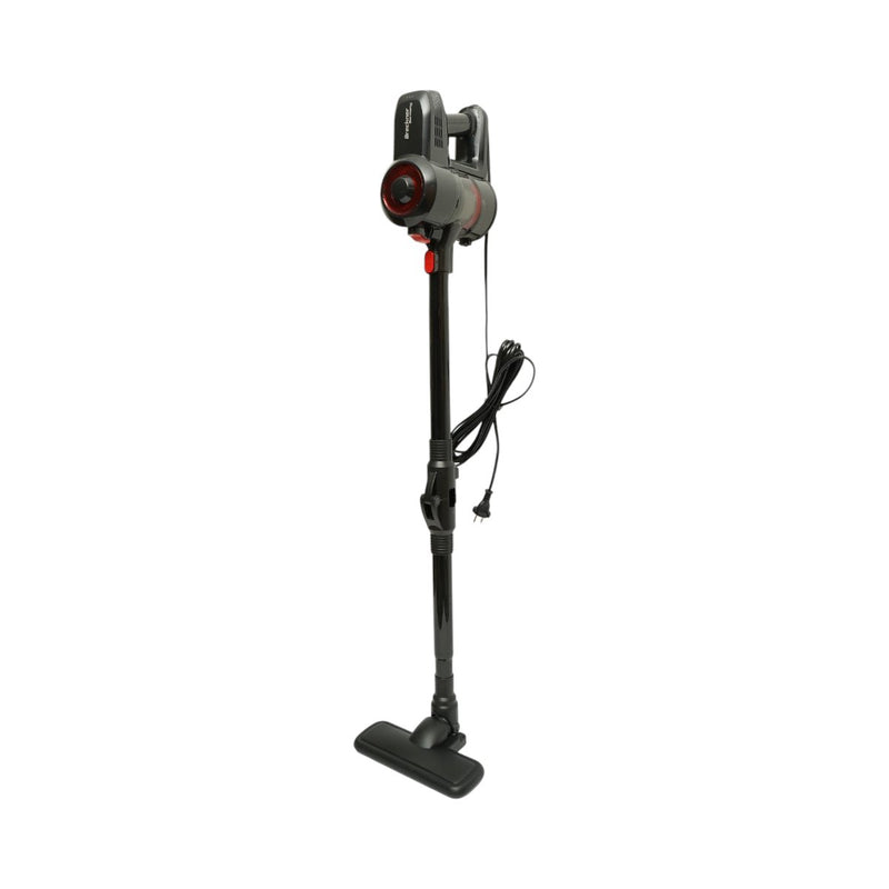 Aspirapolvere verticale 2 in 1 con filo, 600 W, 220 V, potenza di aspirazione 15 kPa, contenitore della polvere da 0,5 L, filtro HEPA, tecnologia ciclonica, funzione Flex Force Breckner Germany