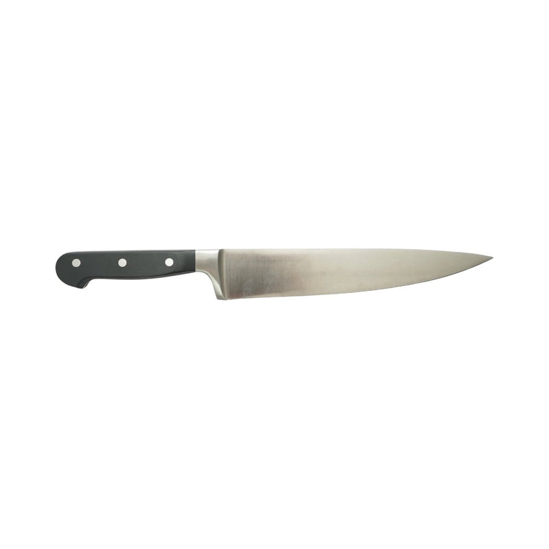 Coltello da chef professionale da 25 cm, lama in acciaio 5Cr15MoV, manico in ABS nero Breckner Germany