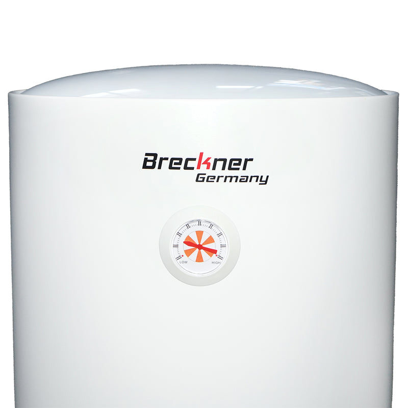 Scaldacqua elettrico da 50 L, 1500 W, IPX4, 220 V, installazione verticale, per acqua calda sanitaria. Breckner Germany