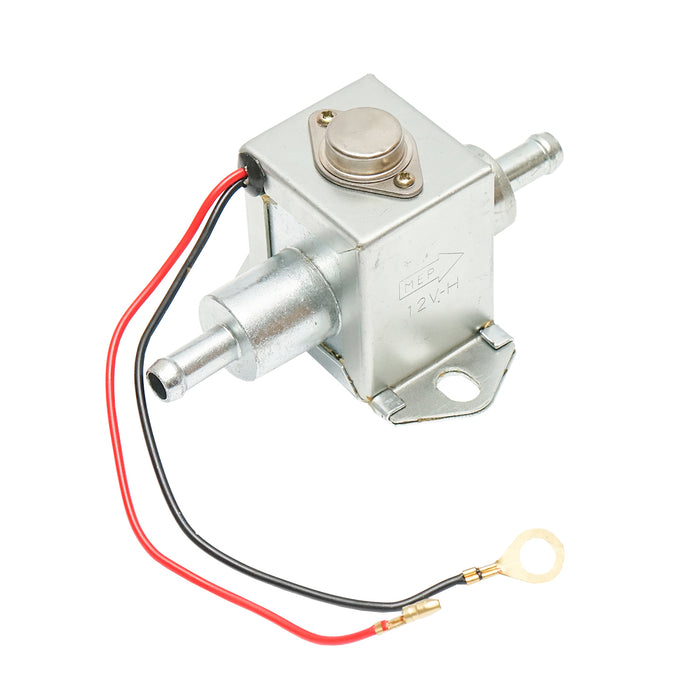 Pompa elettrica universale per carburante, 12V, L=130mm, Ø 10mm, per diesel/benzina OEM MEP-12V-H