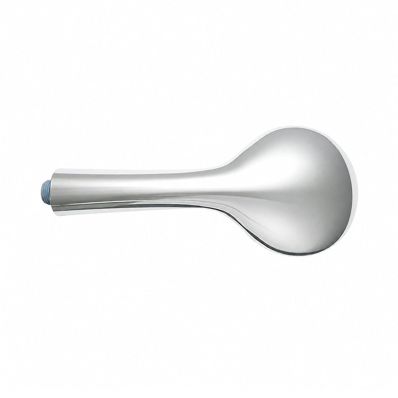 Doccetta rotonda per bagno, 5 funzioni, cromo lucido, plastica, 105x240 mm