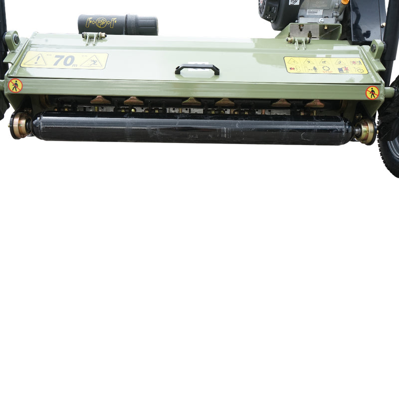 Trinciaerba trainato per quad Trinciatrice per residui vegetali ATV120 120 cm con motore 15 CV trainabile