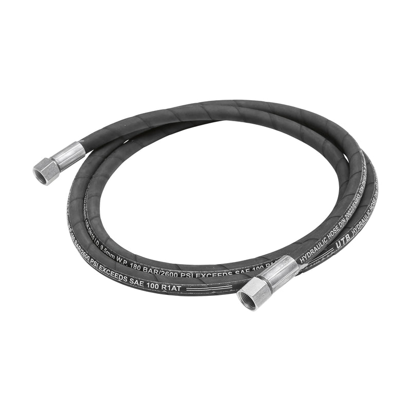Tubo ad alta pressione 2SN DN10 con raccordi pressati idraulicamente, L = 2700 mm (riduzione M20x20)