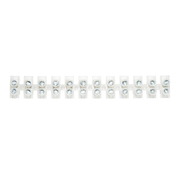 Morsettiera 6A 380V, 12 poli 6mm Leader