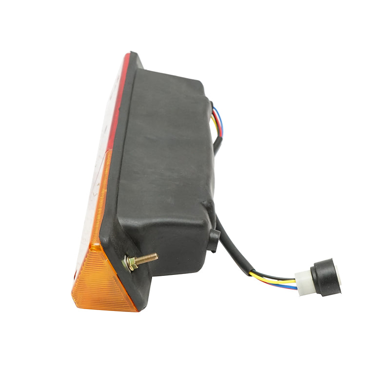 Fanale posteriore sinistro Fiat 12V/5W, 305x62x100mm codice OEM 4997266, 5124115, 280194500, 400482AA, 1425885M92, SF4997266, 2.801.9450.0, 2.8019.450.0, 02.350.000.01, 1009441, 1009443