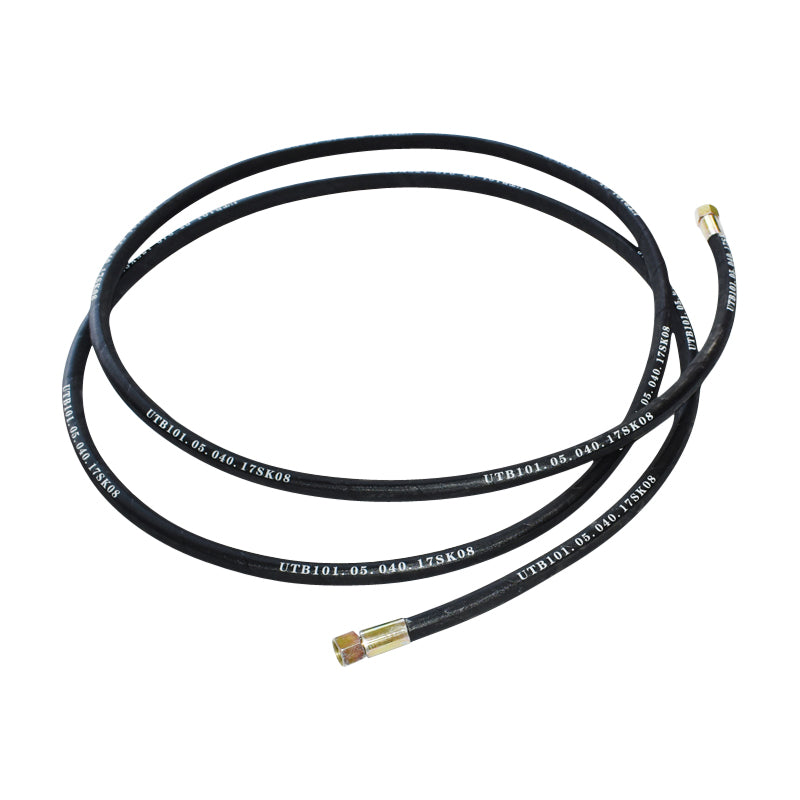 Tubo ad alta pressione 2SN DN10 con raccordi pressati idraulicamente, L = 4000 mm (riduzione M20x20)