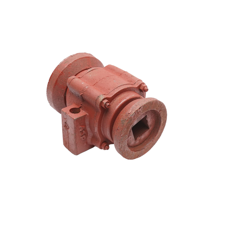 Gruppo cuscinetto per disco completo con cuscinetti 32015 e semiboccole – foro quadro da 40 mm – interasse fori 165 mm.