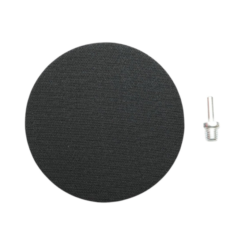 Platorello con velcro da 150 mm per dischi abrasivi, con adattatore M14 per smerigliatrice angolare e trapano Breckner Germany
