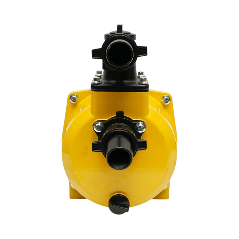 Pompa centrifuga autoadescante per acqua con doppia puleggia, 3 kW, 1,5 pollici, portata 20 m³/h, profondità di aspirazione 7 m, prevalenza 24 m, per irrigazione.