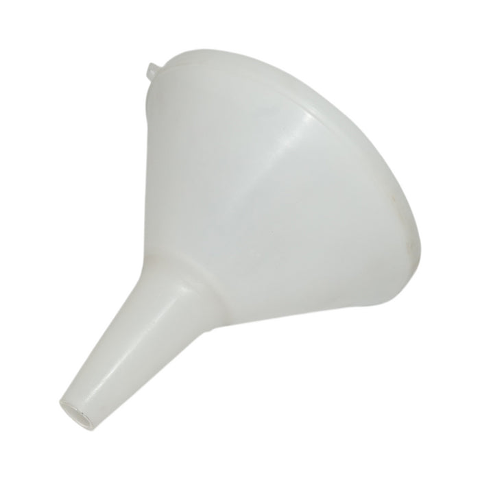 Imbuto in plastica con setaccio 200mm bianco