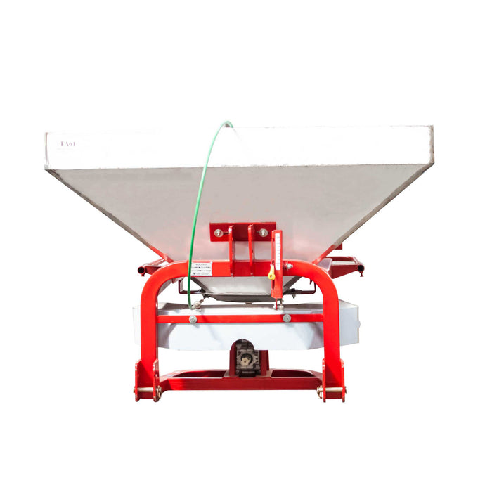 SPANDICONCIME FLS600 CON TRAMOGGIA DA 600 KG DISTRIBUTORE DI FERTILIZZANTI IN ACCIAIO INOX CON CARDANO INCLUSO E TRAMOGGIA DA 600 KG