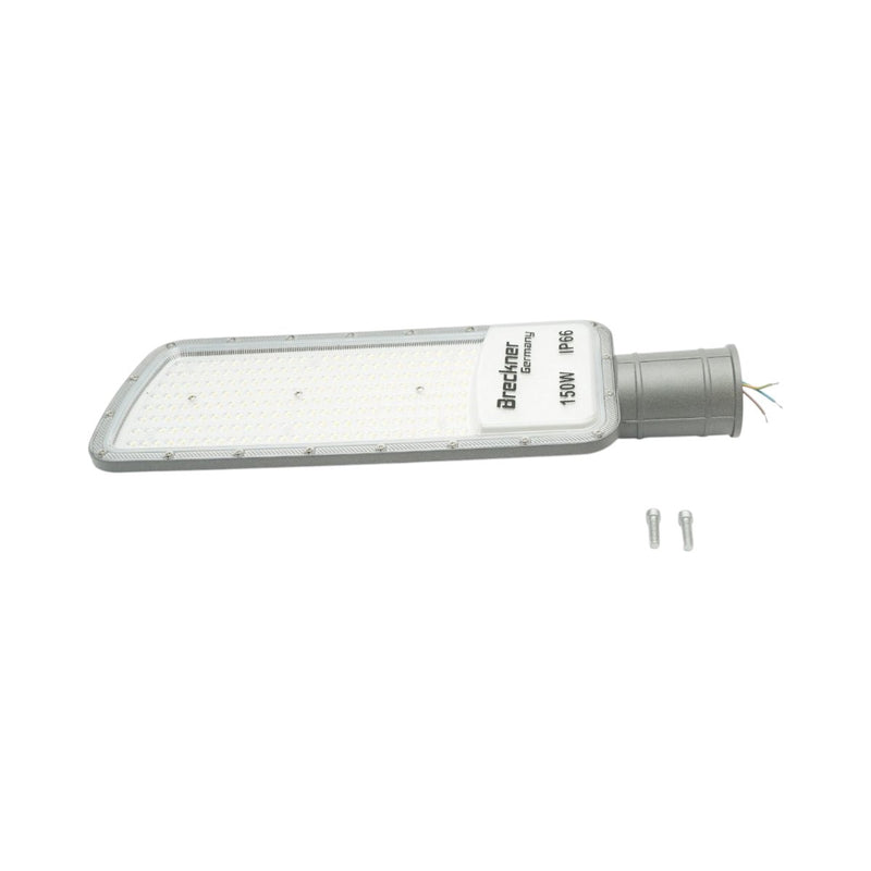 Lampione stradale LED da 150 W, 100-265 V, 6500 K, 16500 lm, montaggio su palo, 485x170x25 mm, IP66 Breckner Germany
