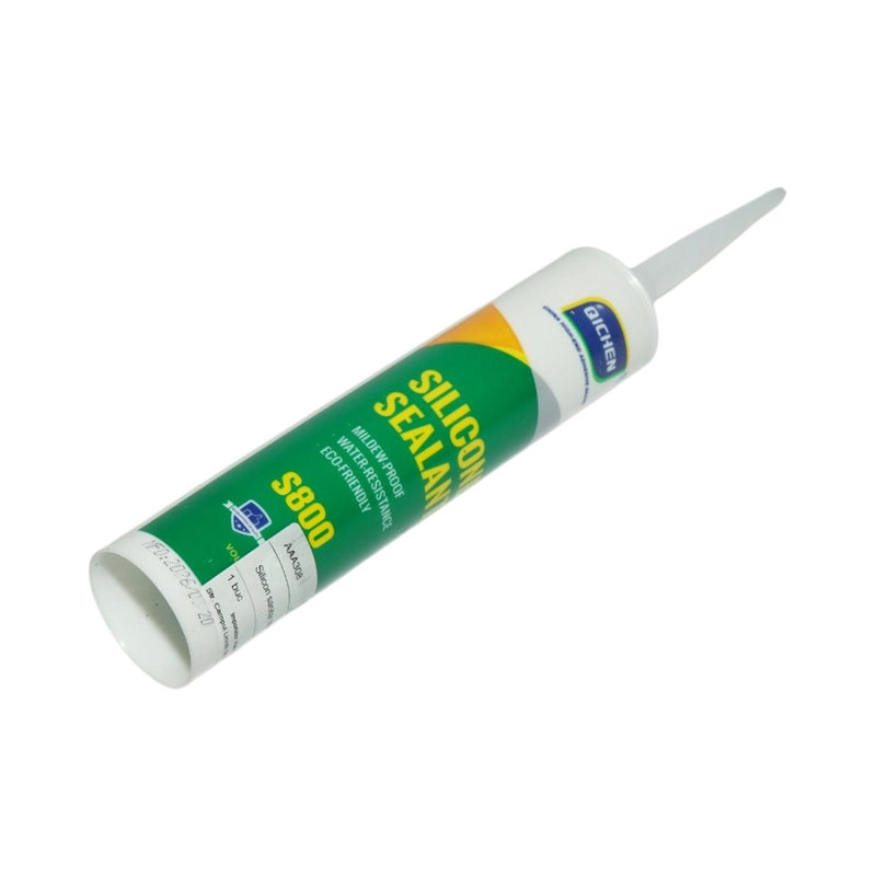 Sigillante siliconico sanitario antimuffa trasparente per bagno e cucina 000S 300 ml