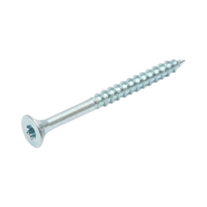 Vite autofilettante per legno 4,5x50 mm, testa svasata Torx TX20, acciaio zincato, 500 pz/scatola