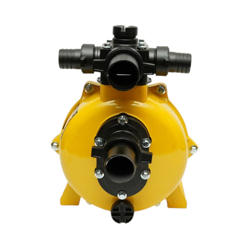 Pompa centrifuga autoadescante per acqua con doppia puleggia, 4 kW, 2 pollici, portata 30 m³/h, profondità di aspirazione 5 m, prevalenza 56 m, per irrigazione.