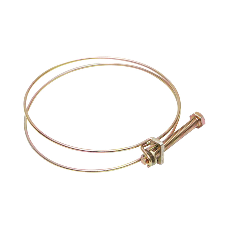 Fascetta stringicavo 84-90mm con vite M8x70mm per tubo flessibile Breckner Germany
