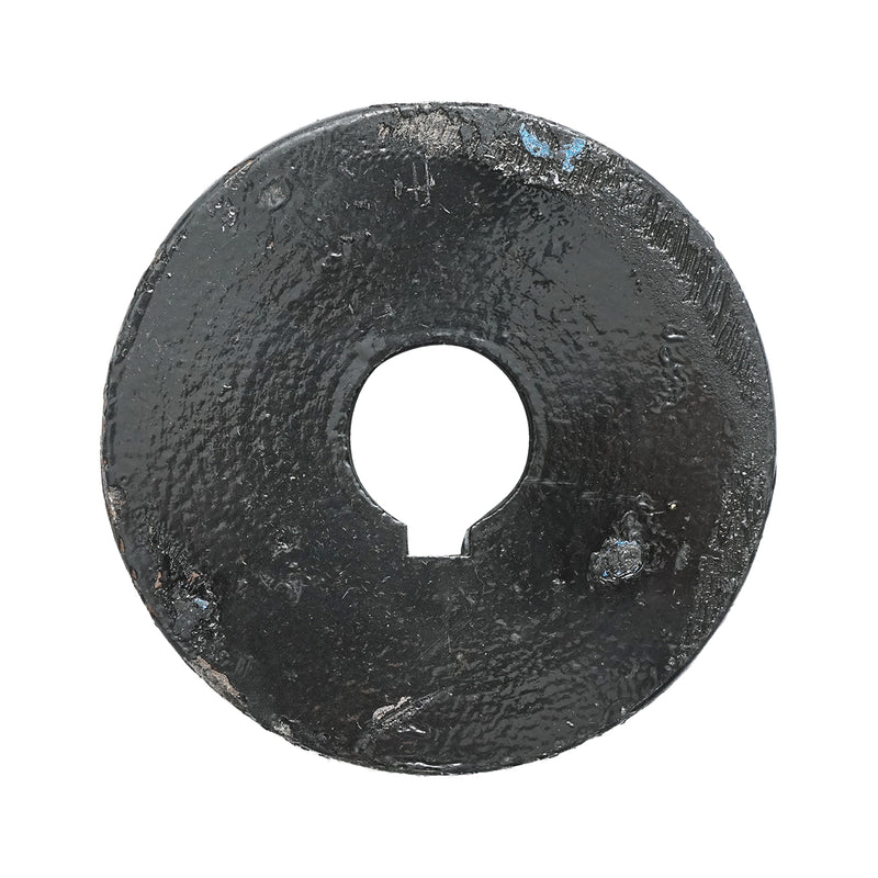 Puleggia a 2 gole, 87x34 mm, per albero da 24 mm con chiavetta
