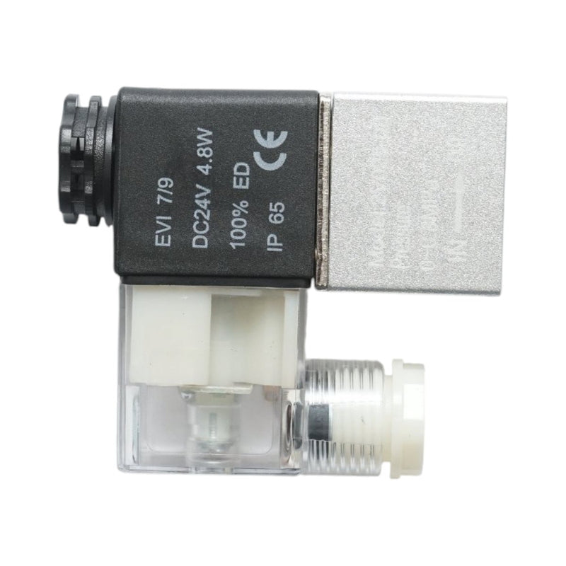 Elettrovalvola pneumatica a 1 via, attacco 1/4", 24 V CC, IP65