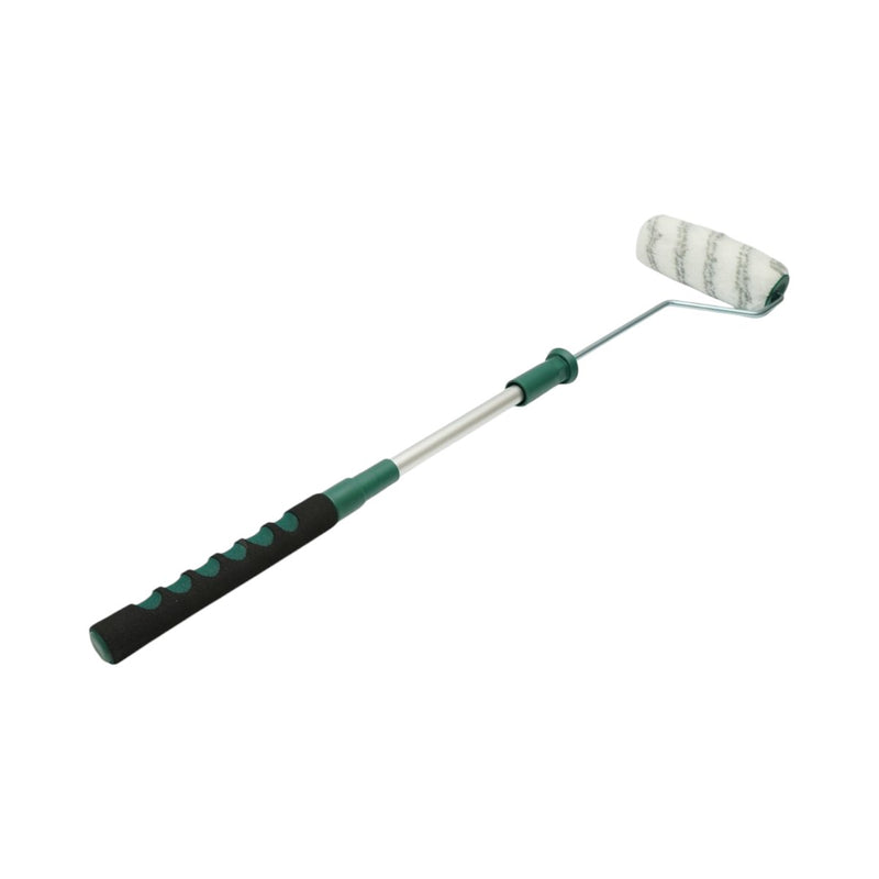 Rullo in poliacrilico da 18 cm, diametro 80 mm, spessore fibra 18 mm, manico telescopico in metallo 42-84 cm Breckner Germany