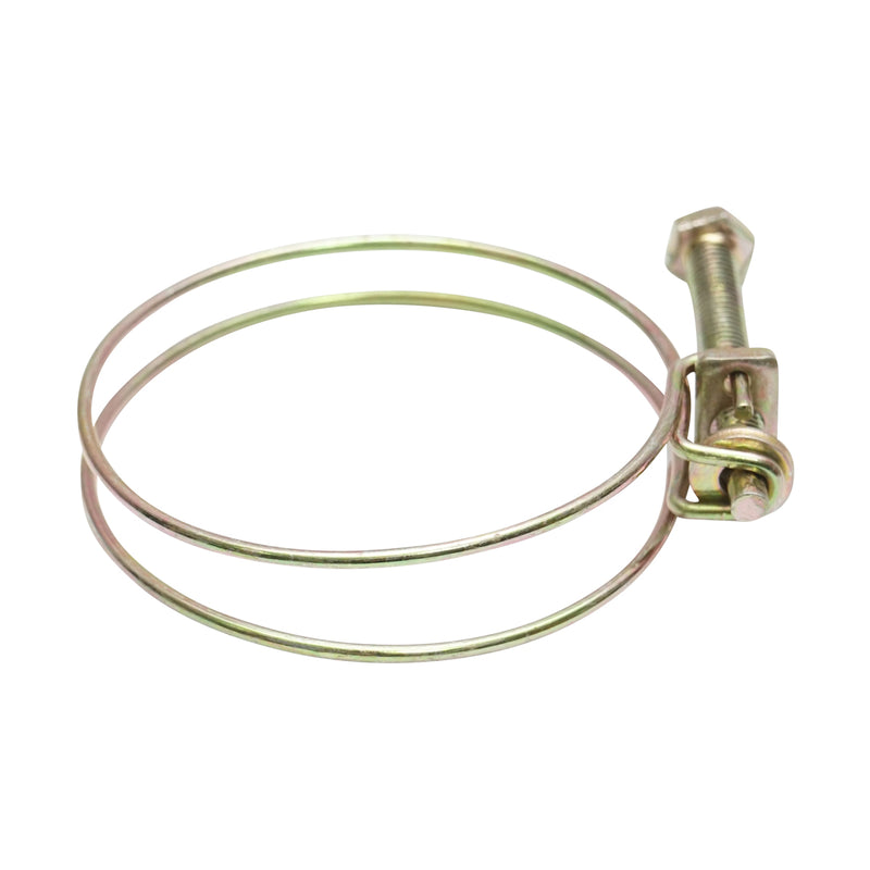 Fascetta stringitubo in filo metallico da 55-60 mm con vite M6x60 mm Breckner Germany
