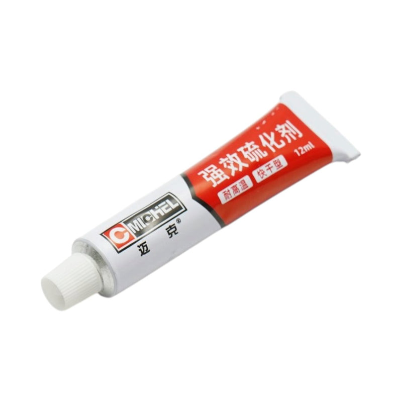Adesivo forte per vulcanizzazione a freddo, in tubetto, per la riparazione di camere d'aria, 12 ml, Michel MC-101
