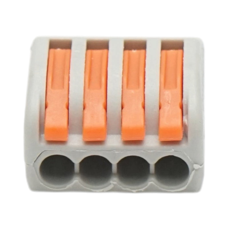 Connettore rapido per cavi elettrici 4 poli, 0,08-4 mm², 32 A, 250 V Longroad
