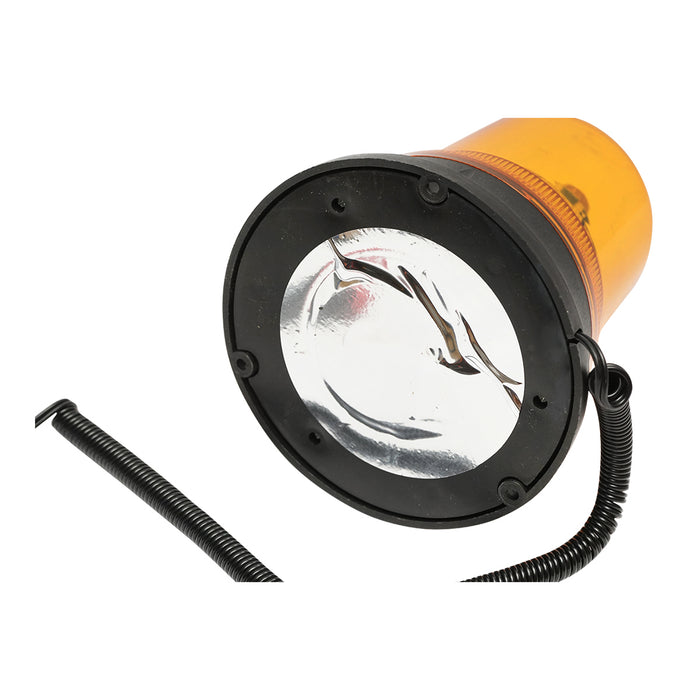 Lampeggiante LED con base magnetica e alimentazione da presa accendisigari 12V