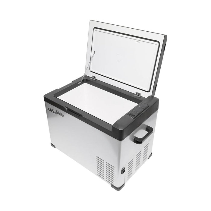 Frigorifero auto con compressore 40L 12-24-220V 60W, Bluetooth Frigorifero portatile Frigorifero per Auto 40L 12-24-220V 60W, Bluetooth Congelatore Portatile per Auto -20℃ +20 ℃