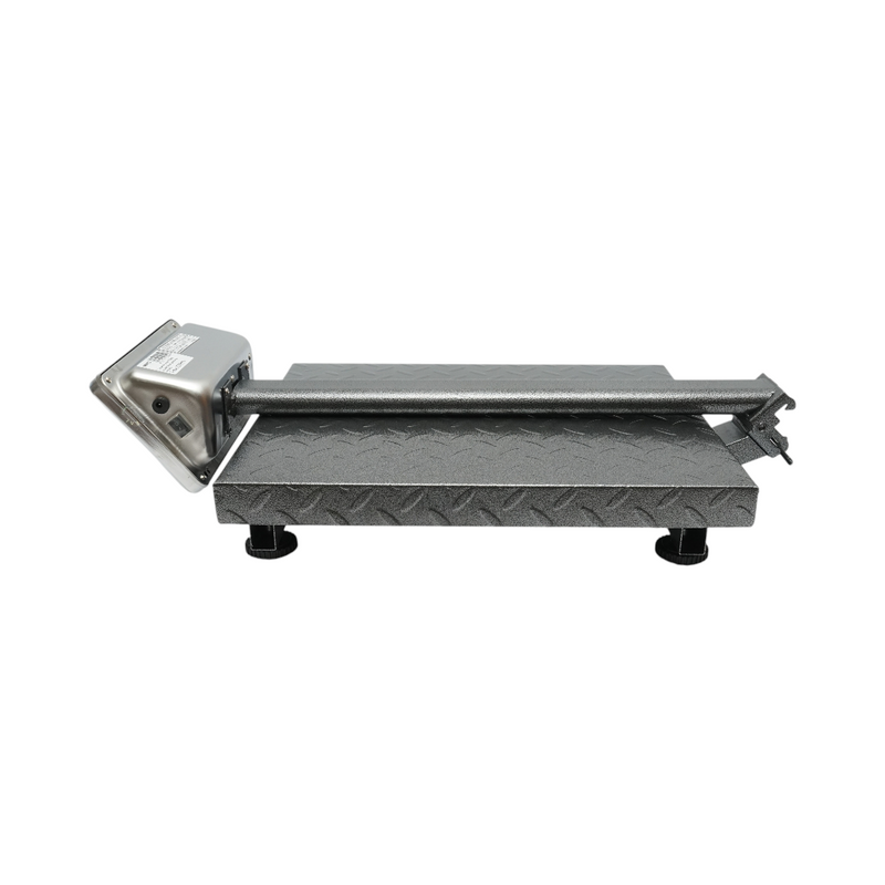 Cantar electronic de podea 350kg tip platforma 500x400mm cu brat pliabil, afisaj LCD Breckner Germany