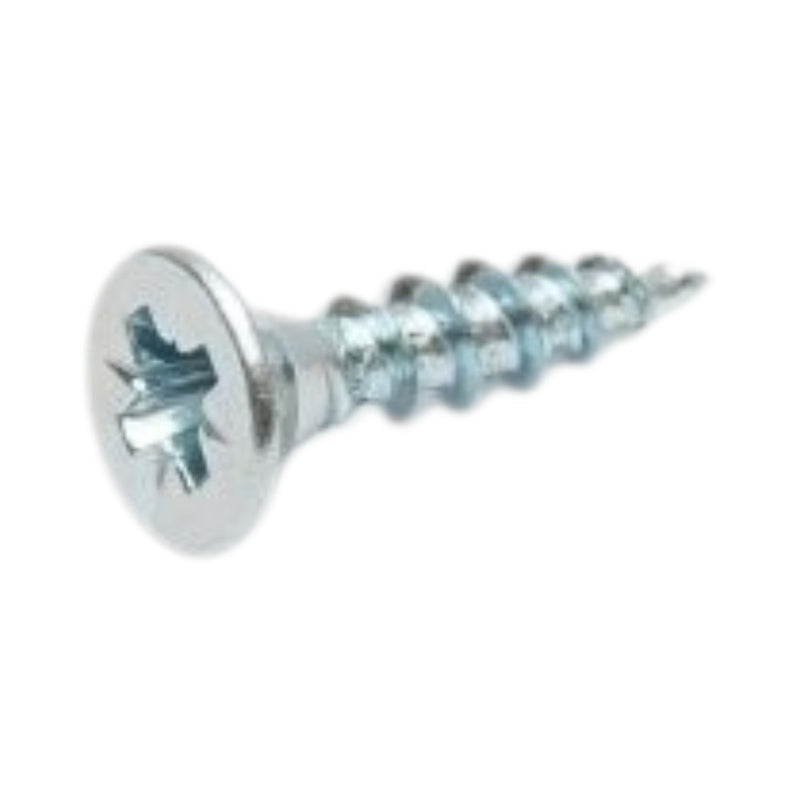Vite autofilettante per legno 4x17 mm, testa svasata PZ2, acciaio zincato, 1000 pz/scatola
