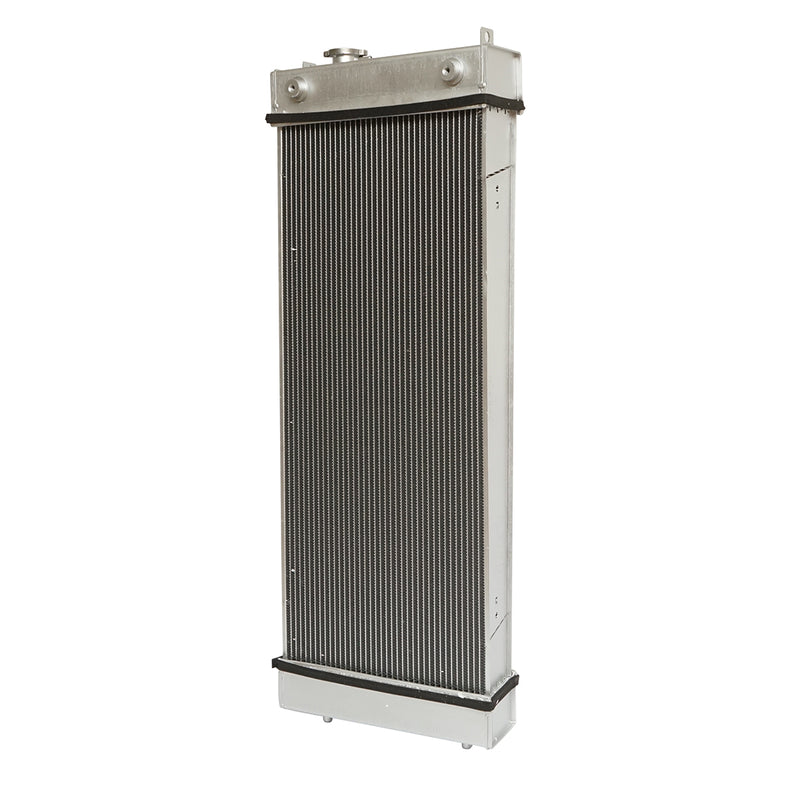 Radiatore di raffreddamento dell'acqua per escavatore Caterpillar, dimensioni 1282 × 482 × 272 mm, codice OEM. 3263870, 17710378010, 17710371000B