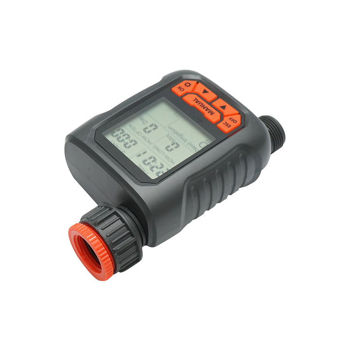 Programmatore di irrigazione digitale automatico con 4 programmi, 1 zona, 8 bar IP67