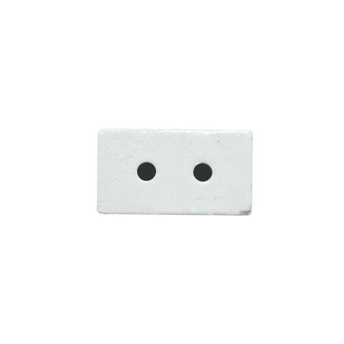 Morsettiera in ceramica 15A, 3 poli 0,5-6mm Leader