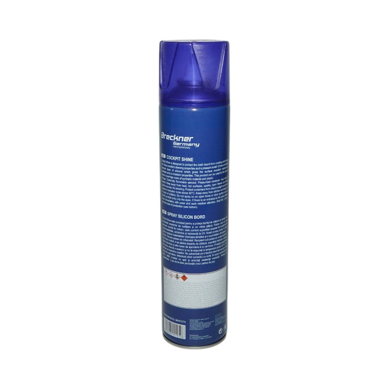 Spray siliconico antistatico per cruscotto profumo "Auto Nuova" 650 ml. Breckner Germany