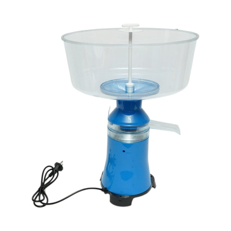 Separatore di panna dal latte o per scrematura automatica 60W, 220V, contenitore in plastica 7L, capacità 80 L/h