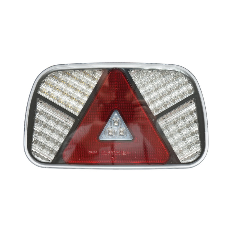 Set di fanali posteriori a LED universali 12V/24V a 7 funzioni, 237x138x30 mm Breckner Germany