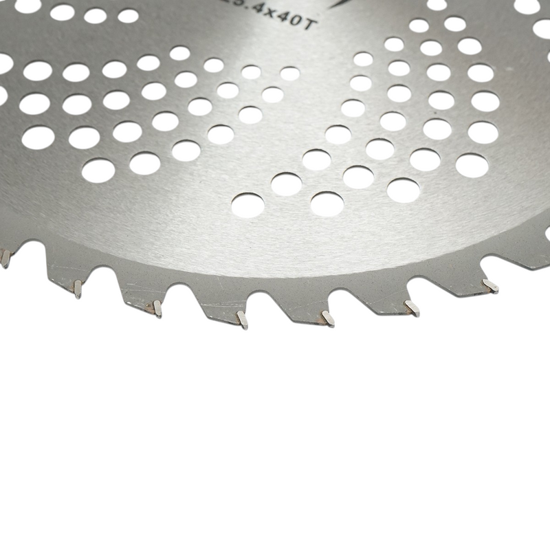 Disco circolare in widia 255 × 25,4 × 1,15 mm, 40 denti per decespugliatore a spalla THOR