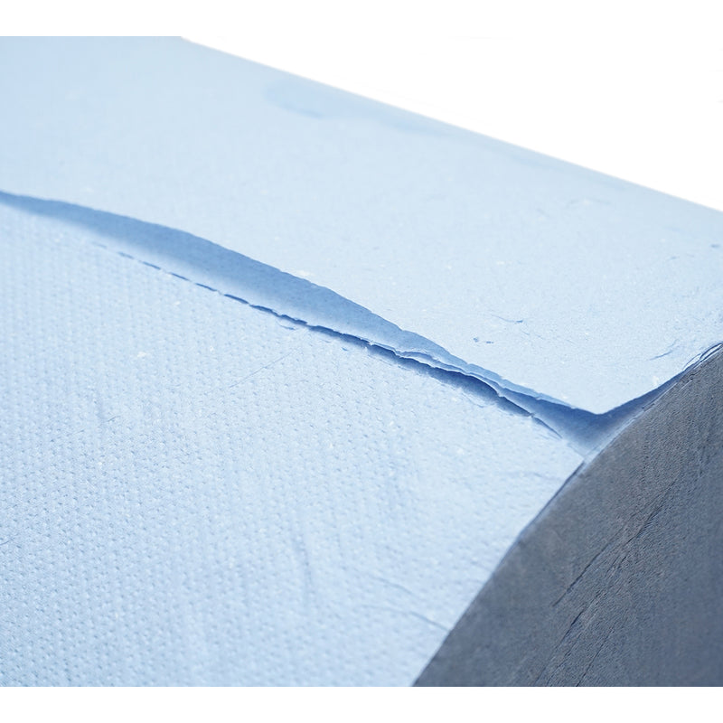 Rotolo di carta industriale blu Celtex Superblue a 3 veli, 36x36 cm, 1000 strappi/rotolo (59573)