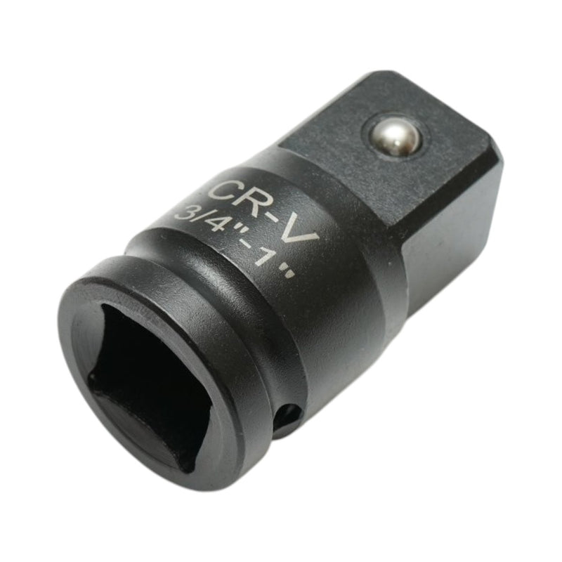 Set di 8 adattatori per bussole a impulsi in acciaio Cr-V (attacchi da 1/4", 3/8", 1/2", 3/4", 1") Breckner Germany