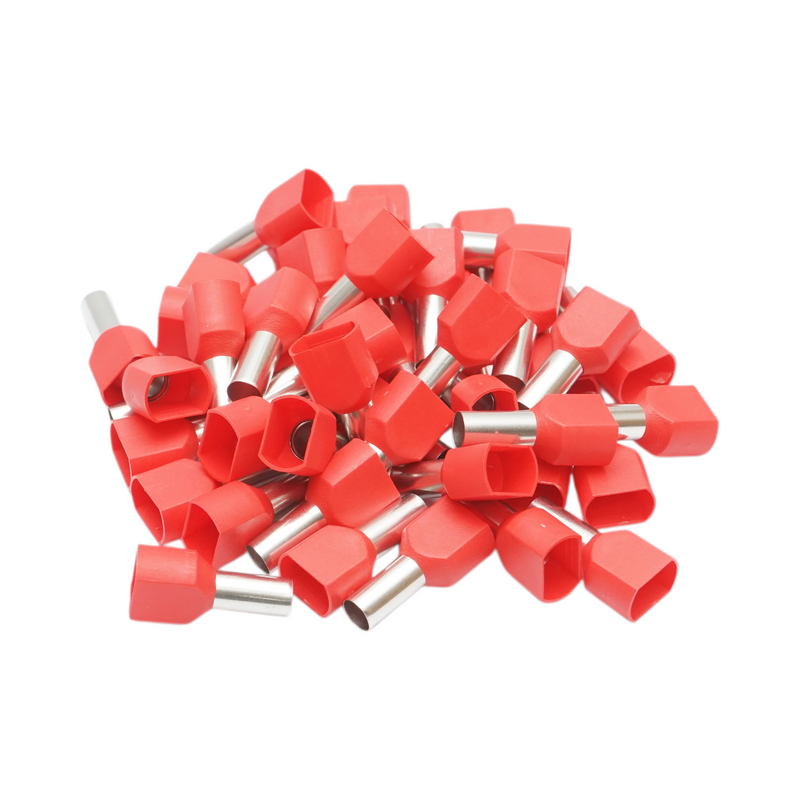 Longroad TE1014 Terminali a bussola doppi isolati 2x10 mm² / 14 mm