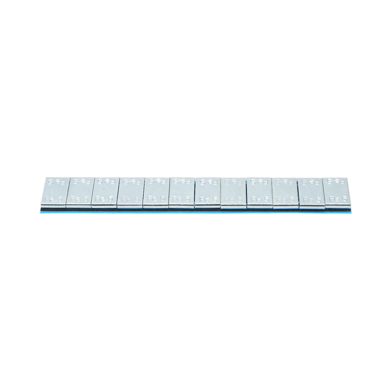 Pesi di equilibratura autoadesivi zincati (Fe), 60 g (5 g x 12 pezzi), 100 strisce/scatola