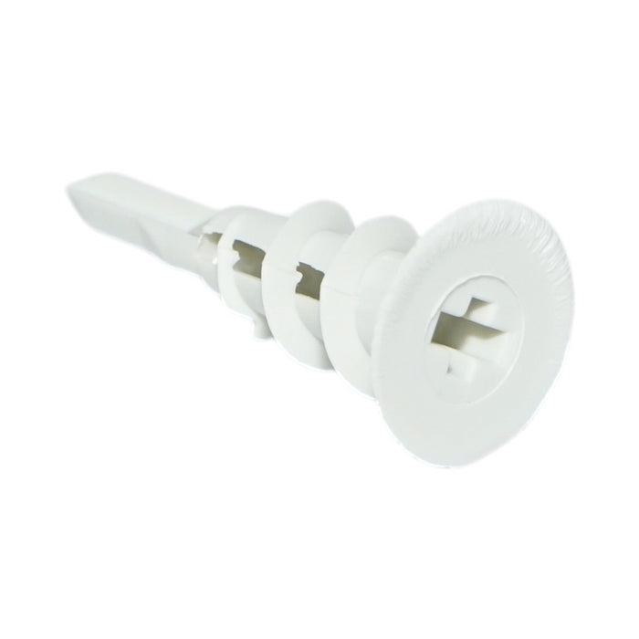 Tassello autoforante in plastica per cartongesso 14x32mm tipo chiocciola 200 pz/scatola
