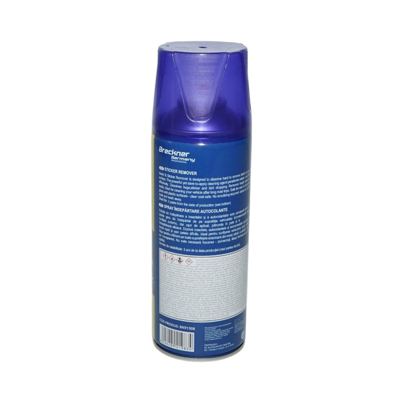 Spray per rimozione adesivi ed etichette 450m Breckner Germany