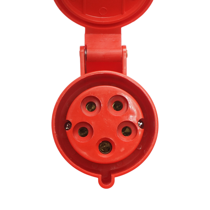 Presa industriale mobile trifase 32A, 415V, IP44, 6H Breckner Germany