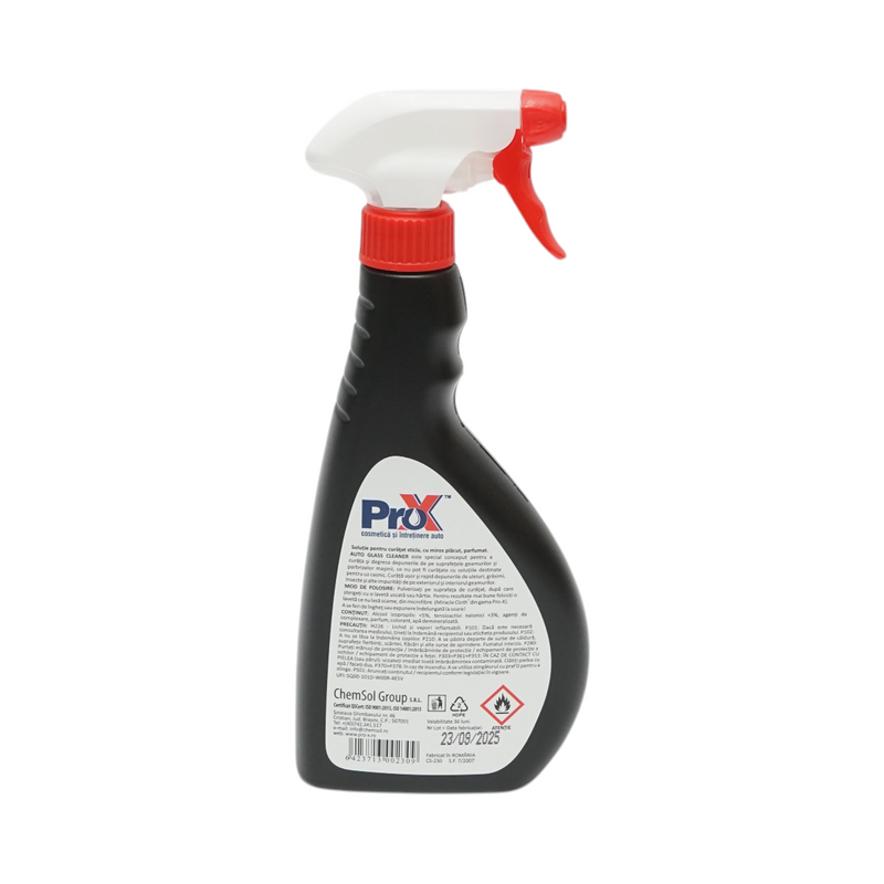 Detergente per vetri auto Pro-X – Detergente professionale per finestrini auto 500 ml