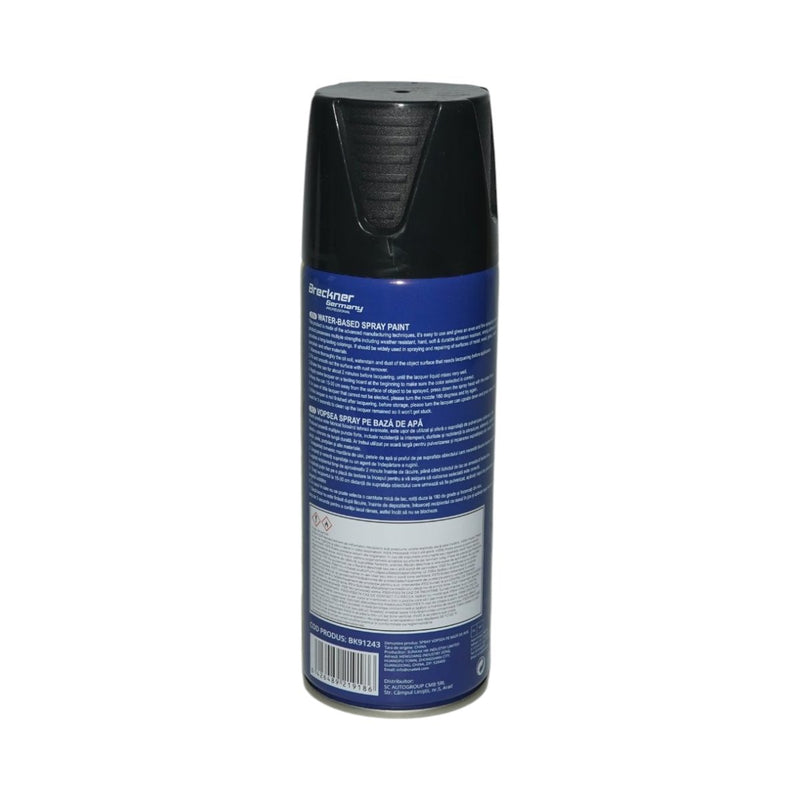 Vernice spray a base d'acqua nero opaco 450 ml Breckner Germany