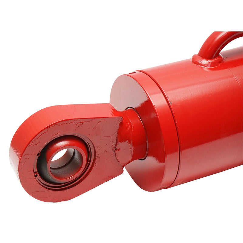 Cilindro idraulico per trattore forestale, rosso RAL 2002, 704 × 403 mm